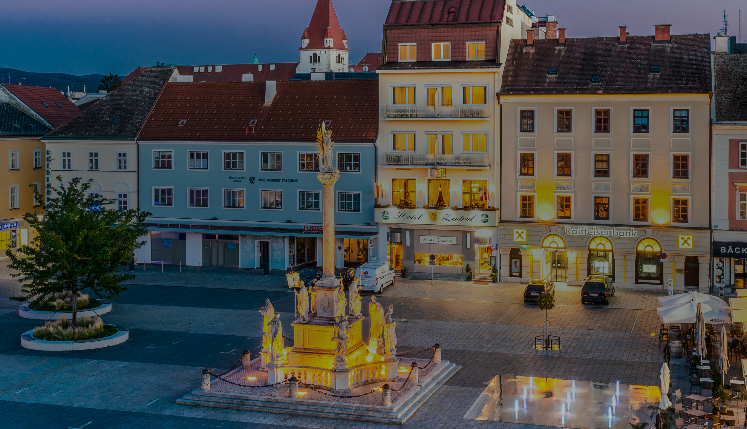 Das Hotel Zentral in Wiener Neustadt